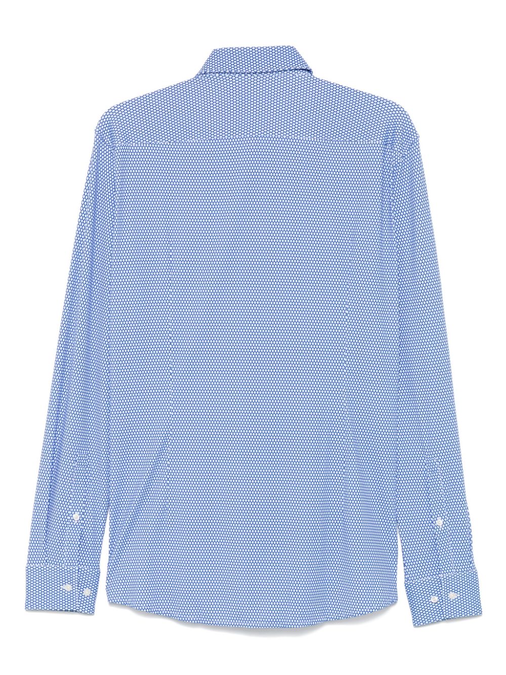 HUGO printed shirt - Blauw