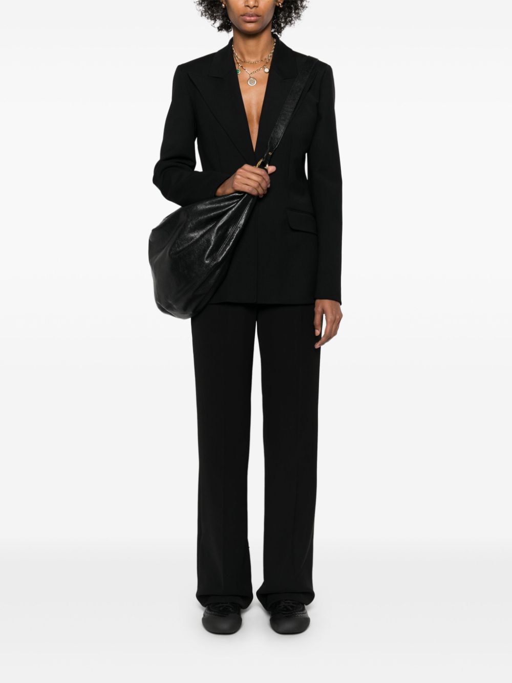 Gabriela Hearst Wollen blazer - Zwart