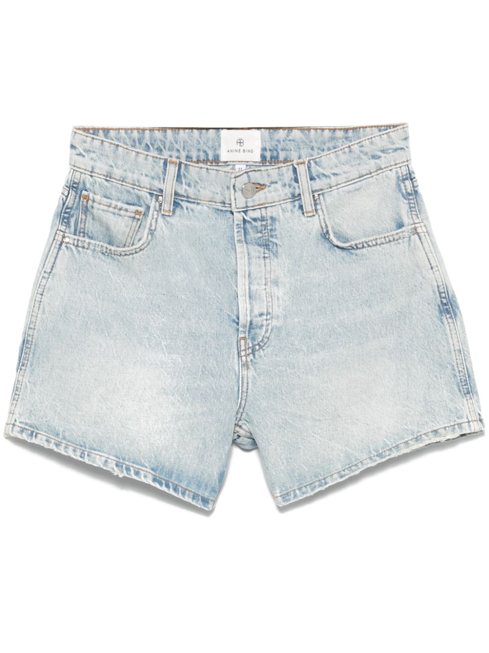 ANINE BING Denim shorts Blauw