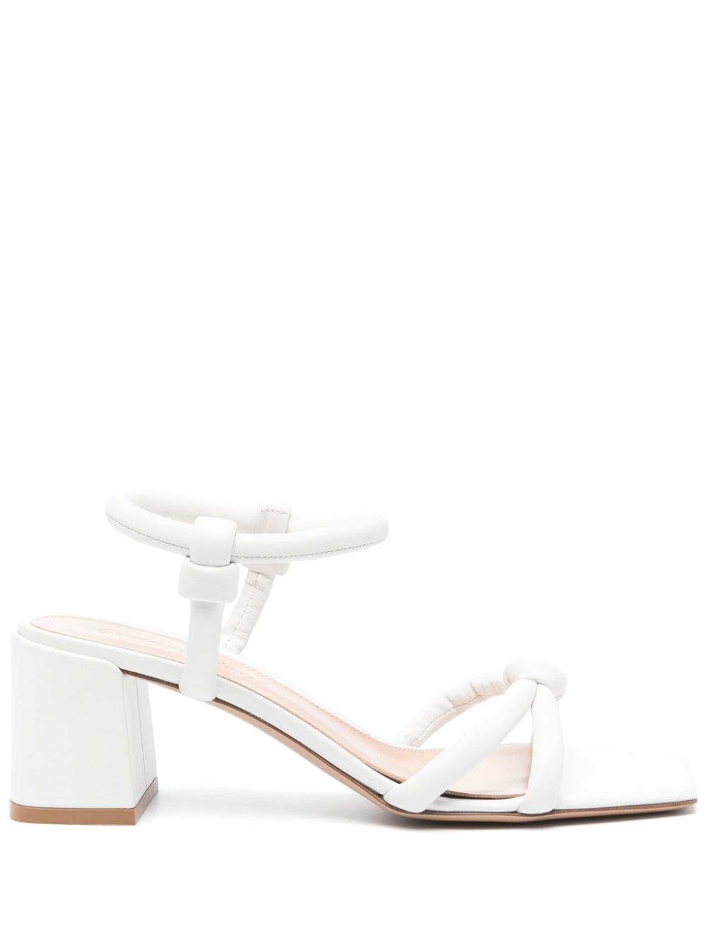 Gianvito Rossi 60mm leather sandals White