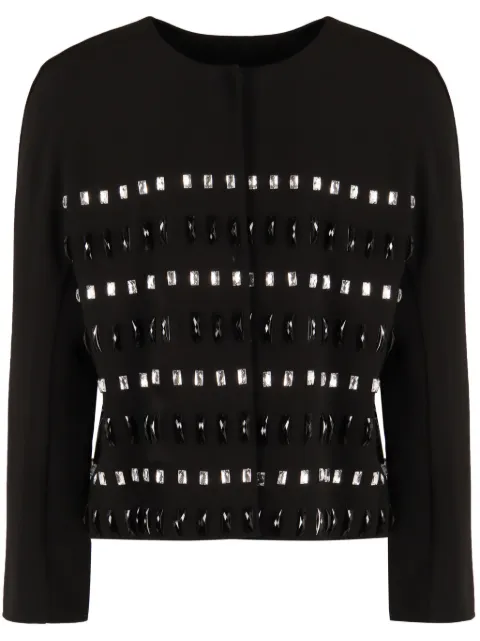 Max Mara chamarra de crepé de China