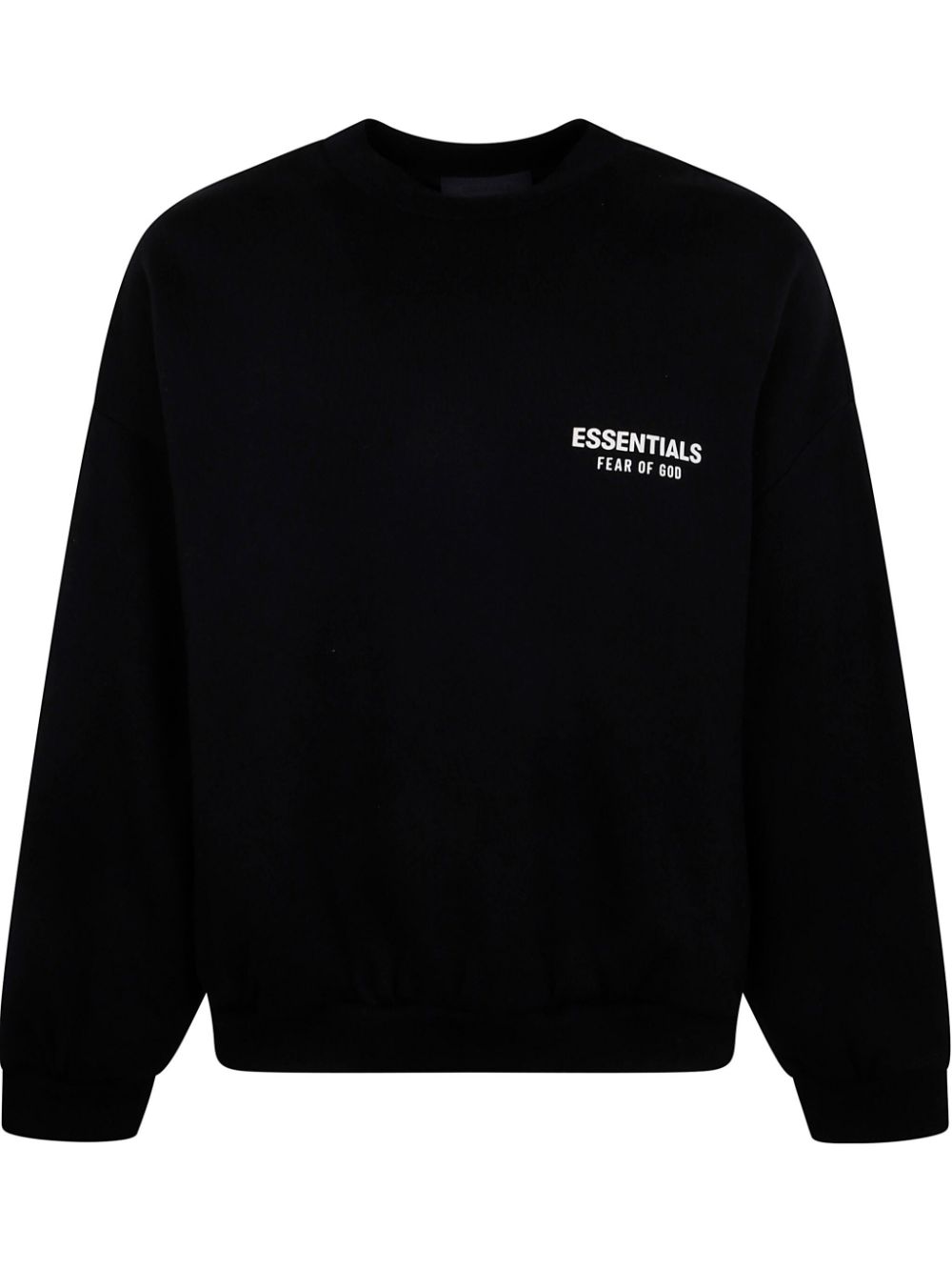 FEAR OF GOD ESSENTIALS Sweater met logoprint Zwart