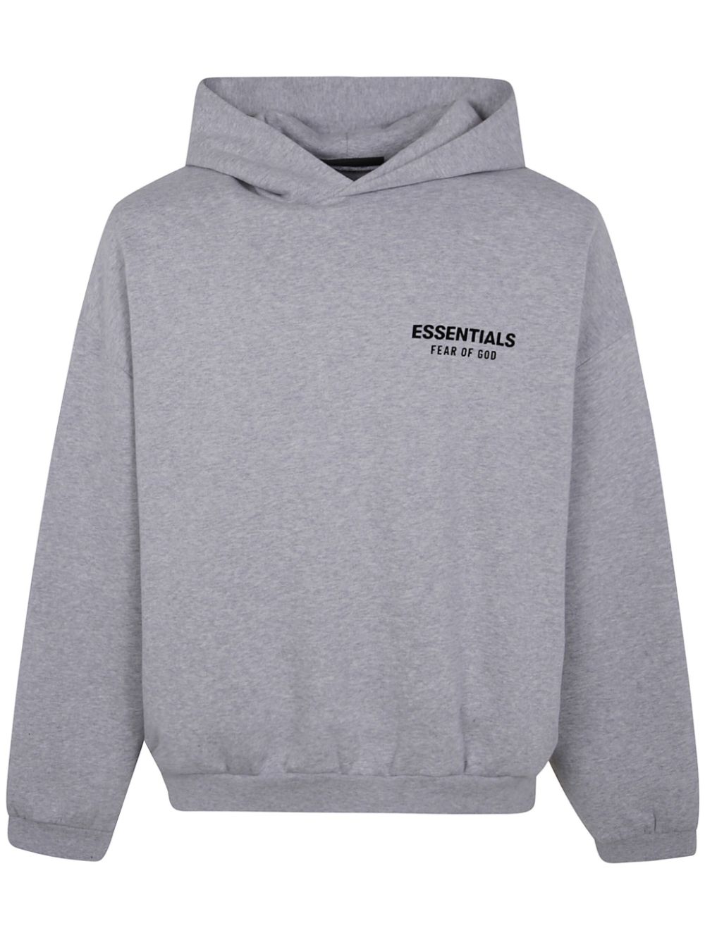 FEAR OF GOD ESSENTIALS Hoodie met logo-reliëf Grijs