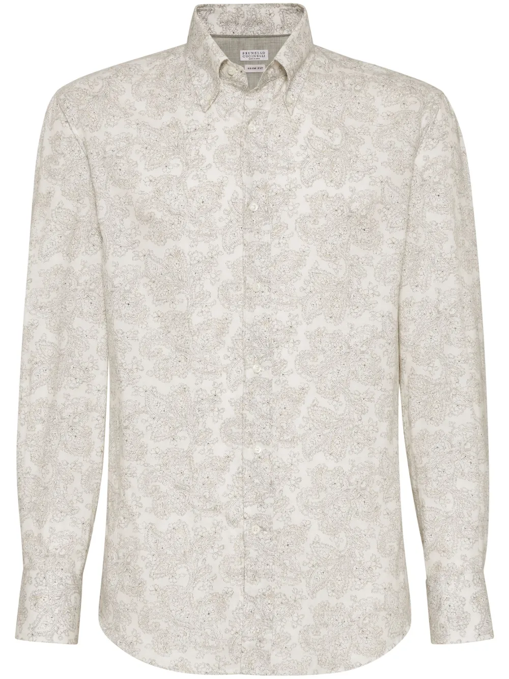 Brunello Cucinelli camisa con botones | blanco | Image 1