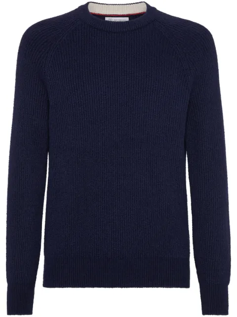Brunello Cucinelli ribbed-knit jumper