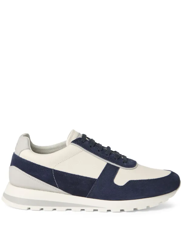 Brunello Cucinelli Tênis Com Recortes | Azul | FARFETCH BR