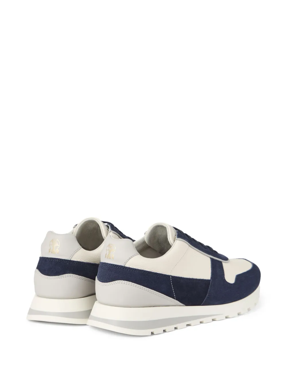 Brunello Cucinelli panelled sneakers Blue