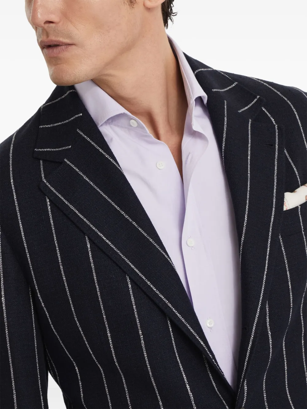 Brunello Cucinelli Cavallo blazer Blauw