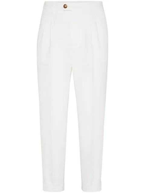 Brunello Cucinelli pantalones plisados
