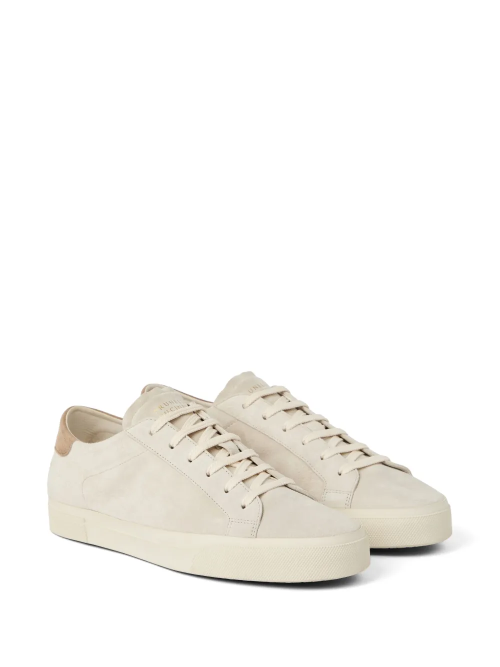 Brunello Cucinelli Suède sneakers - Beige