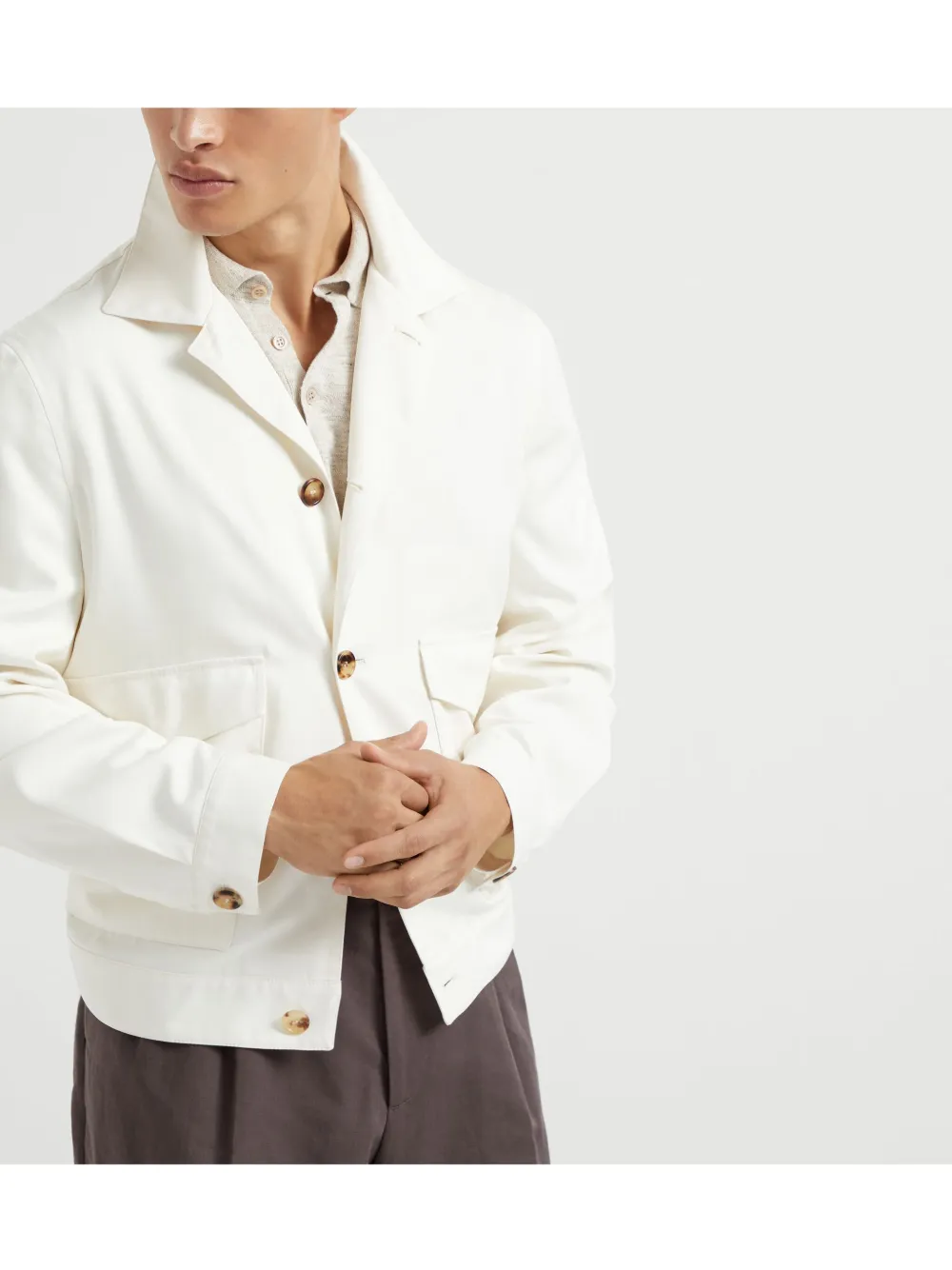 Brunello Cucinelli Shirtjack Beige