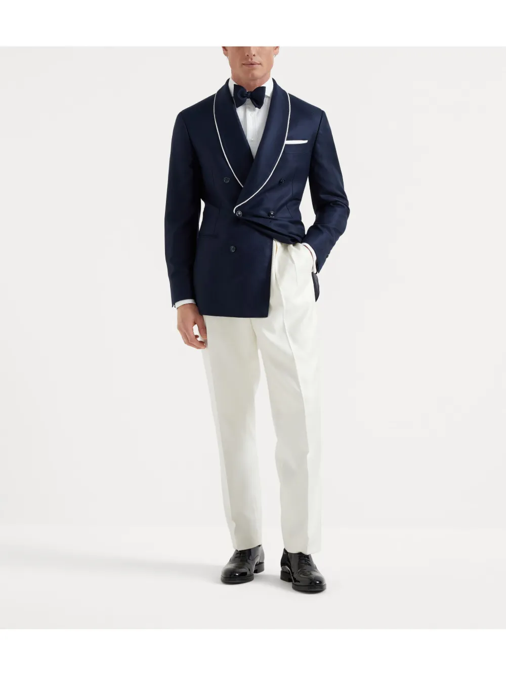 Brunello Cucinelli shawl-lapel suit jacket | Suit & Dinner Jackets | Image 2