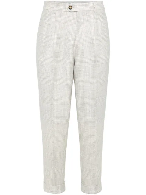 Brunello Cucinelli pleat-detail trousers