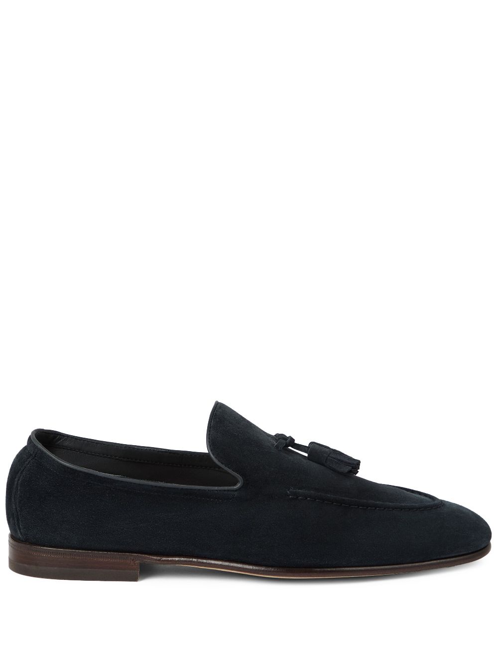 Brunello Cucinelli suede loafers - Blue