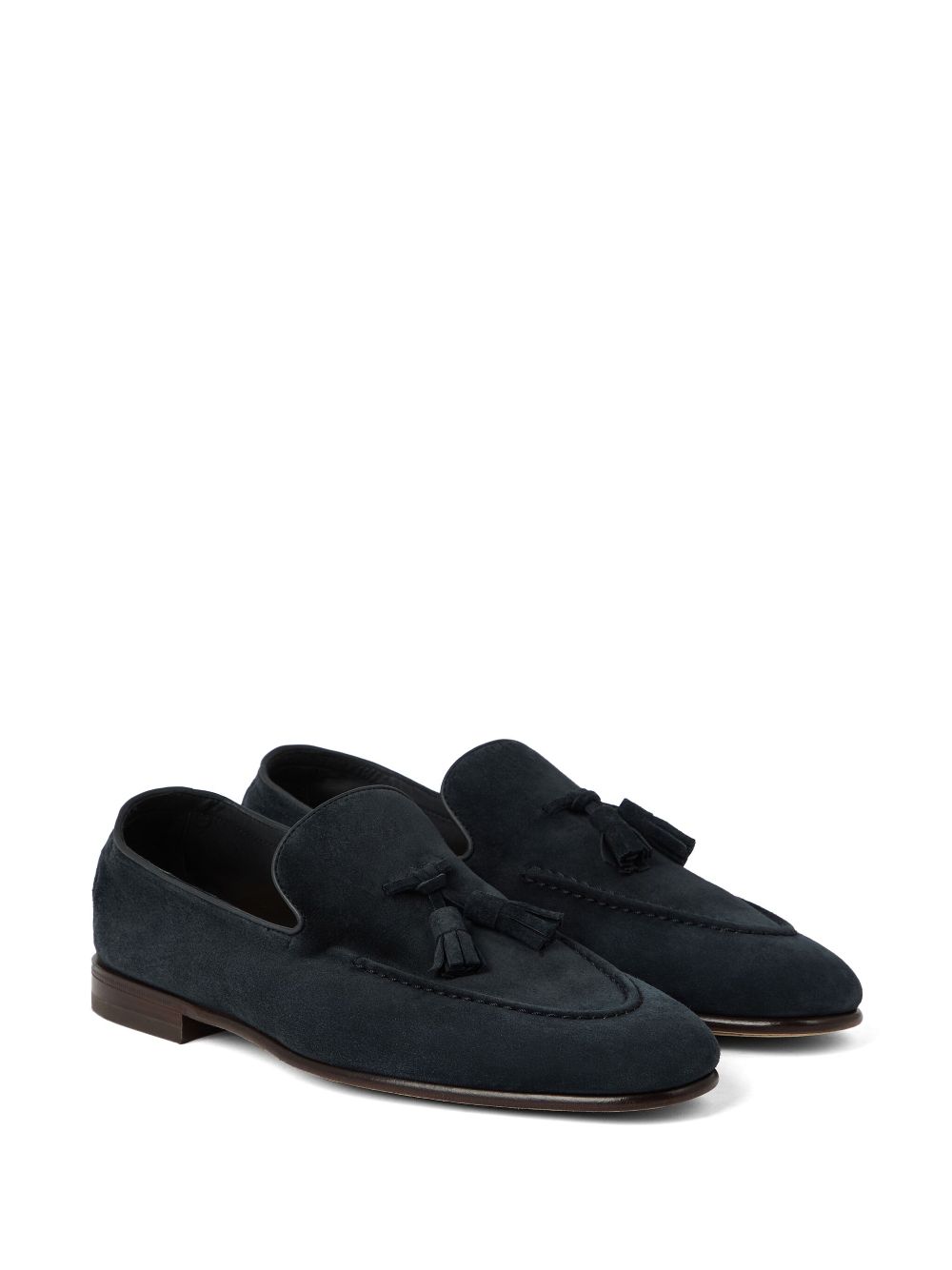 Brunello Cucinelli suede loafers - Blauw