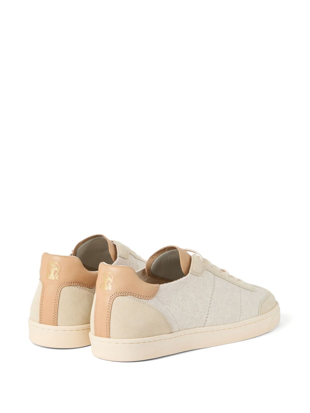 Brunello Cucinelli knitted sneakers Neutrals