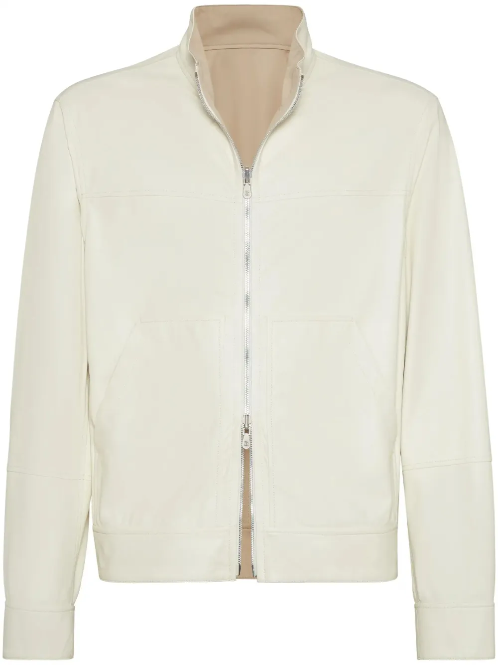 reversible bomber jacket