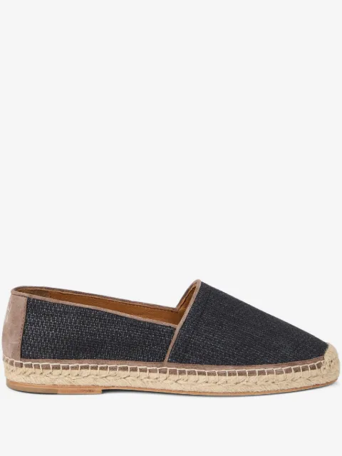 Brunello Cucinelli canvas espadrilles