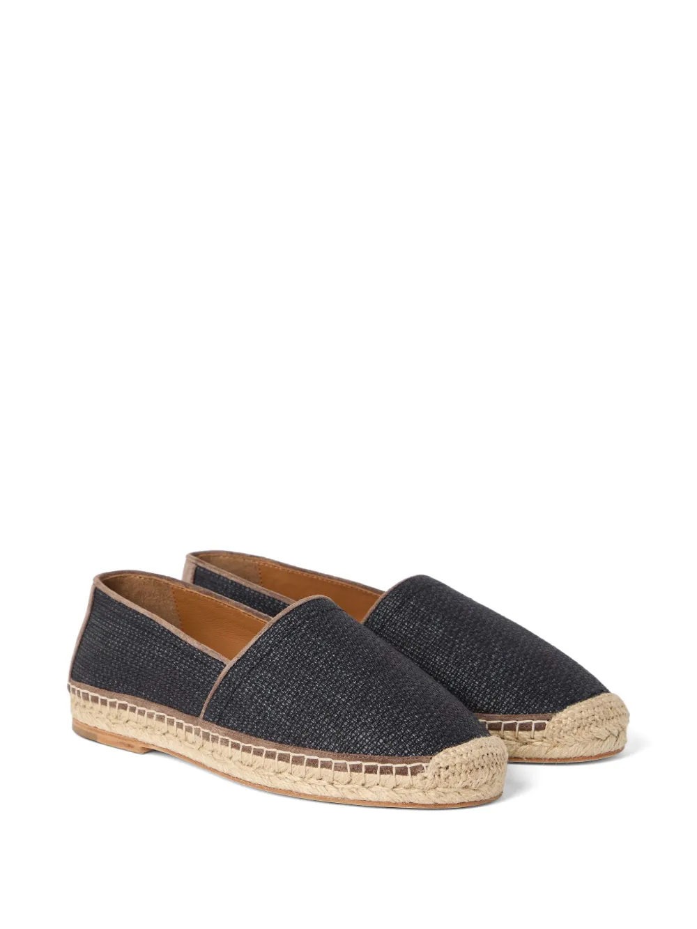 Brunello Cucinelli Canvas espadrilles - Blauw