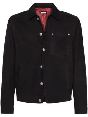BRUNELLO CUCINELLI リネン ギャバジン シャツジャケット Brunello Cucinelli | Techno Gaberdine Field Jacket