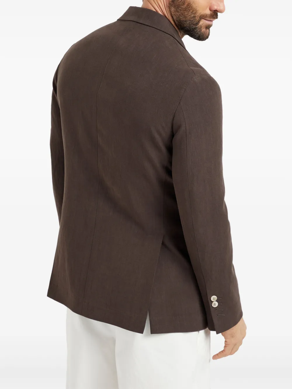 Brunello Cucinelli Cavallo blazer Bruin