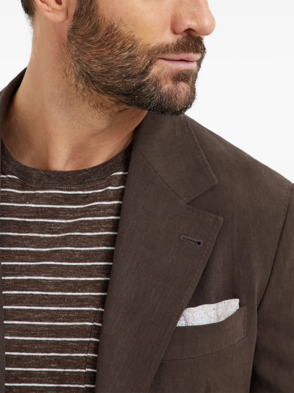 Brunello Cucinelli Cavallo blazer Bruin