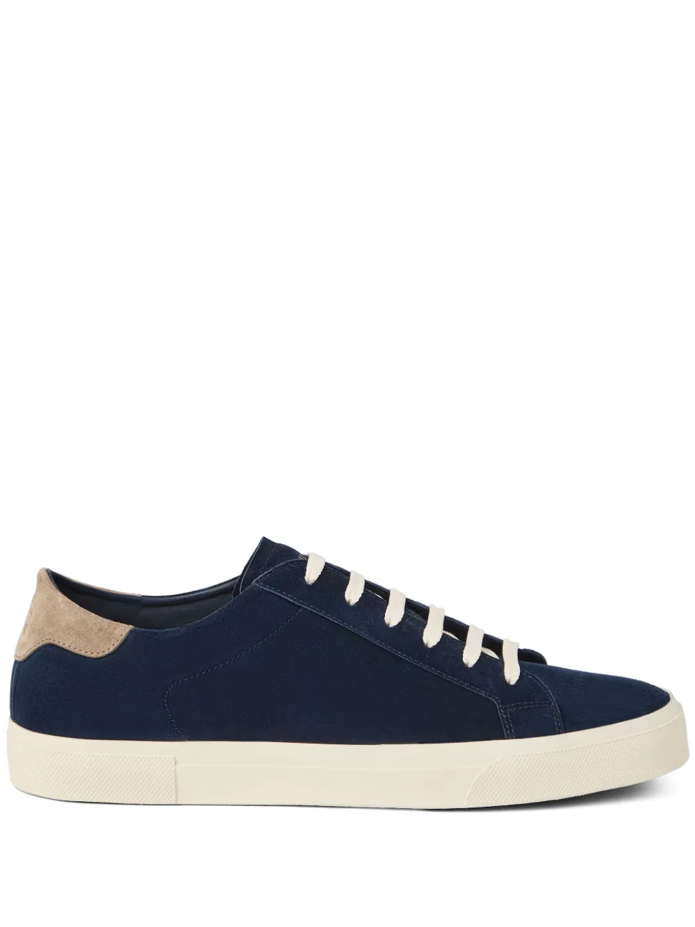 Brunello Cucinelli Suede Trainers In Blue