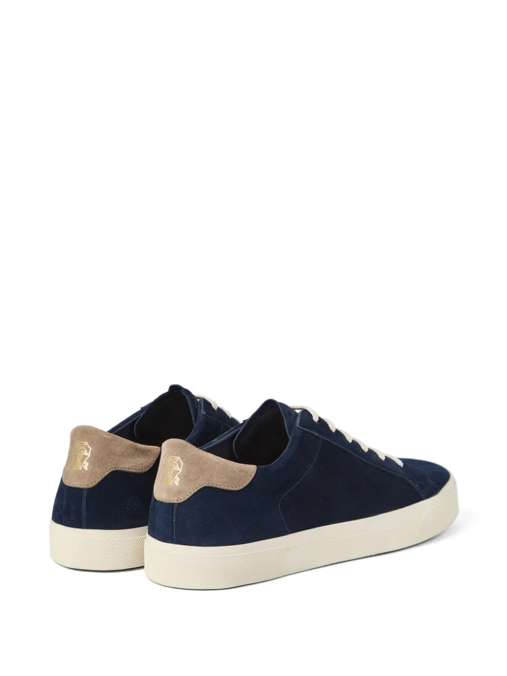 Brunello Cucinelli Suède sneakers Blauw