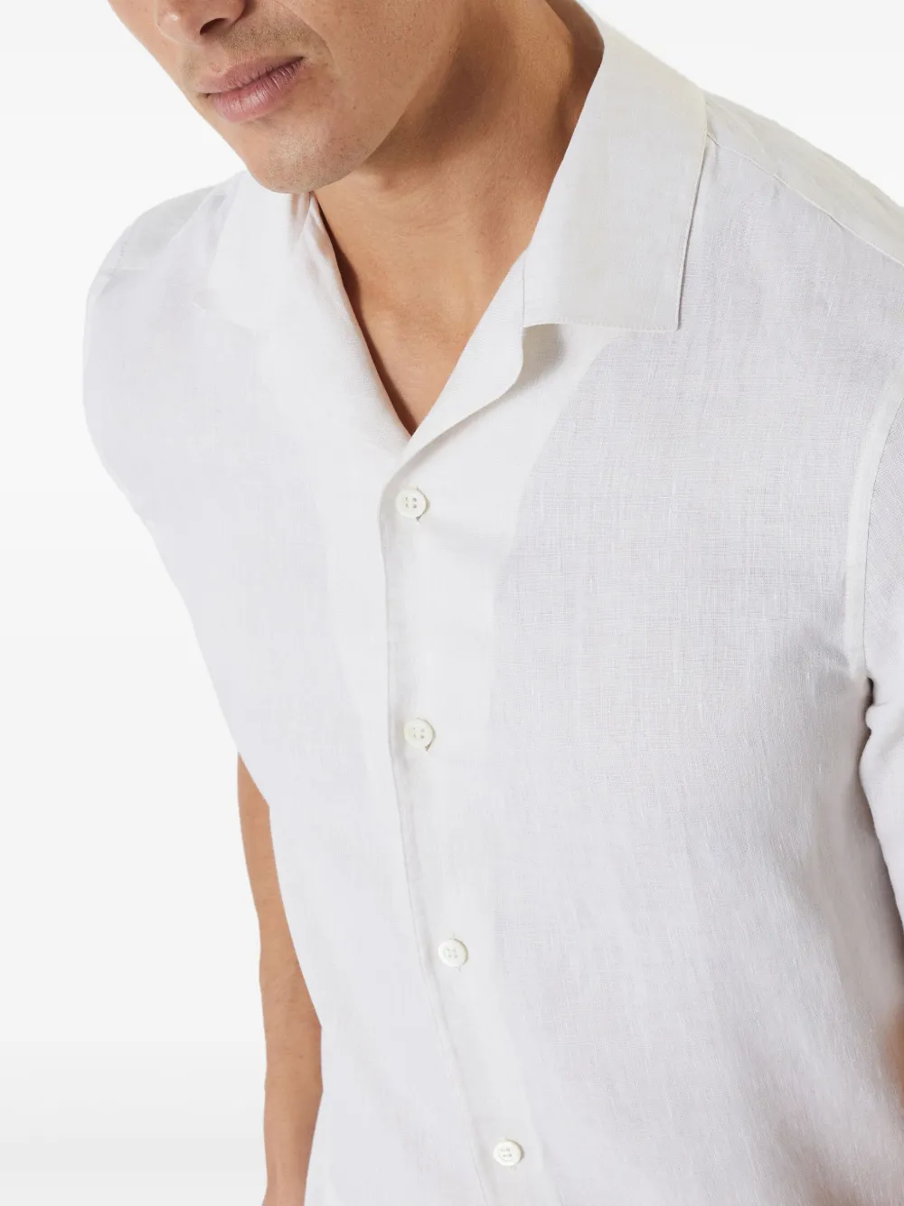Brunello Cucinelli Overhemd met korte mouwen Wit