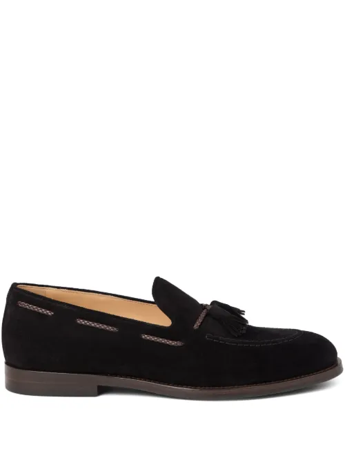 Mocassins en daim - Brunello Cucinelli - Modalova