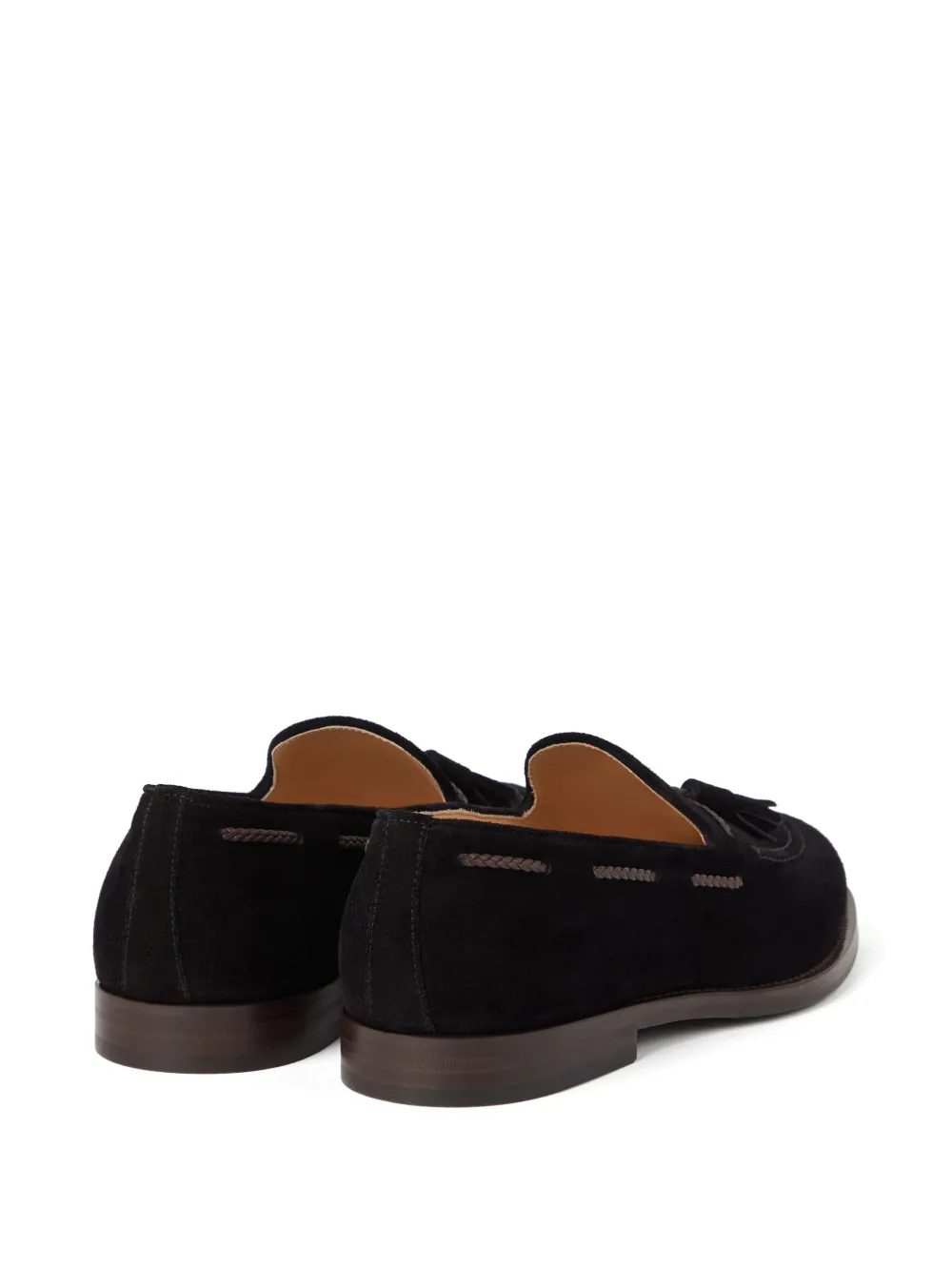 Brunello Cucinelli Suède loafers Zwart