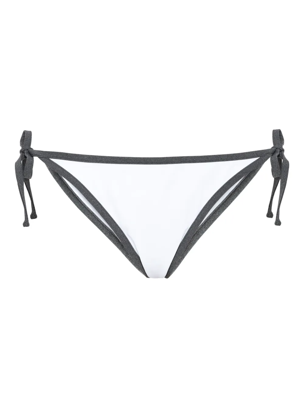 Brunello Cucinelli Bikinislip met contrasterende afwerking Wit