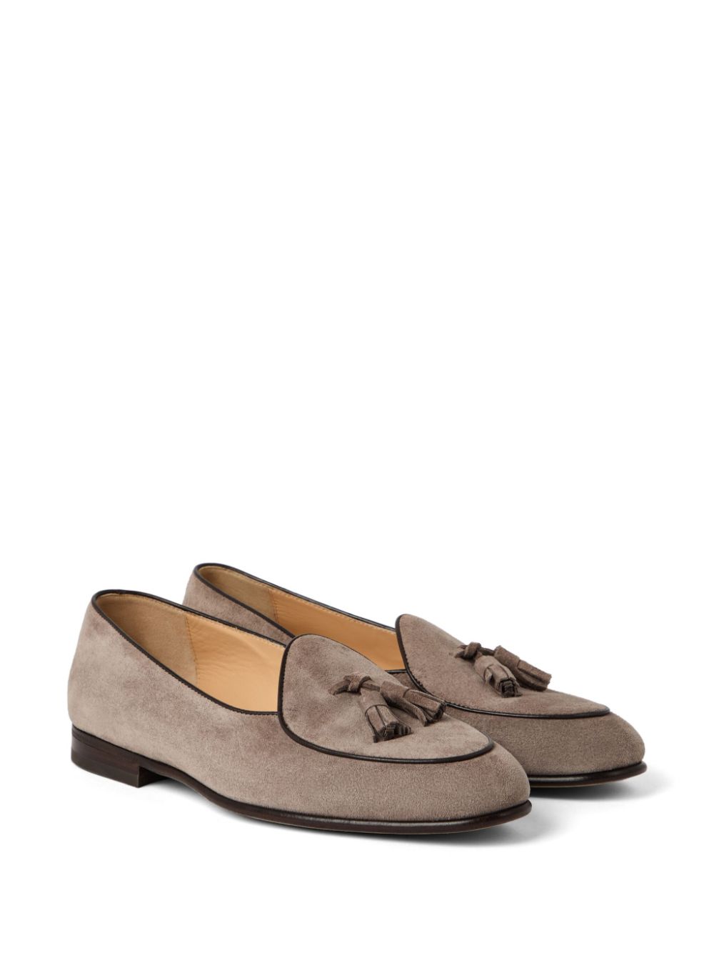 Brunello Cucinelli Suède loafers - Grijs