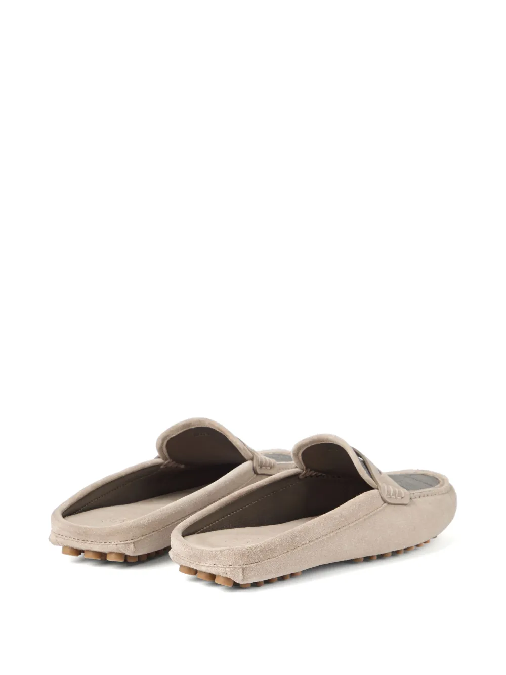 Brunello Cucinelli Monili slippers Neutrals