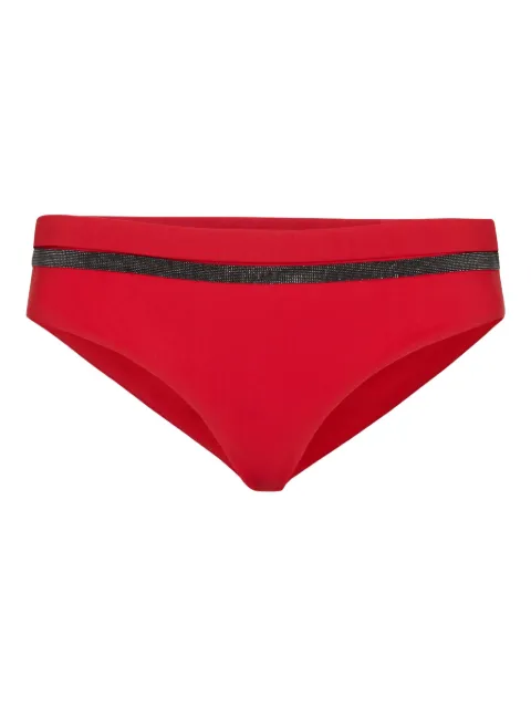 Brunello Cucinelli bikini bottom con detalle de cadena Monili