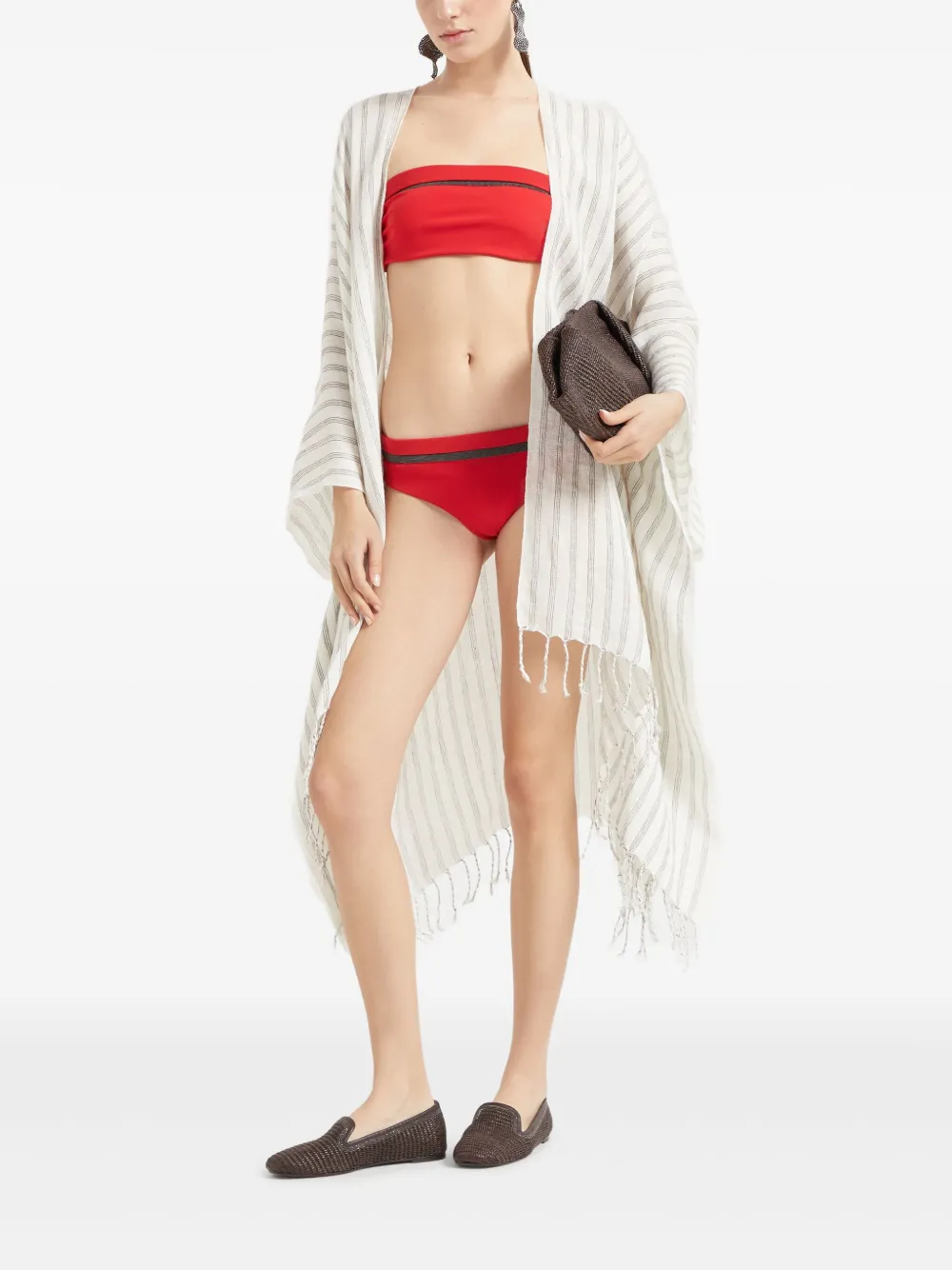 Brunello Cucinelli Monili chain-embellished bikini briefs | Bikinis | Image 2