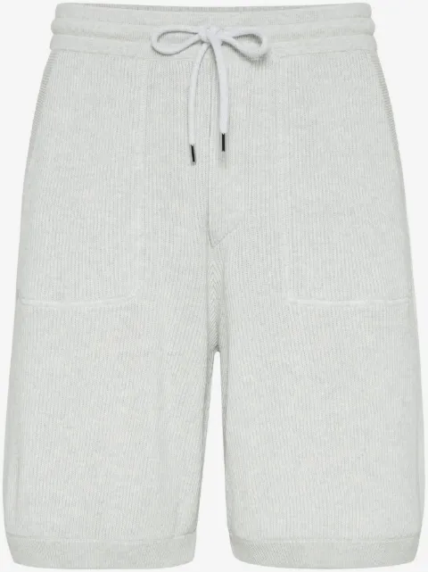 Brunello Cucinelli شورت برمودا منسوج