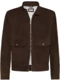 Brunello Cucinelli suede jacket - Brown