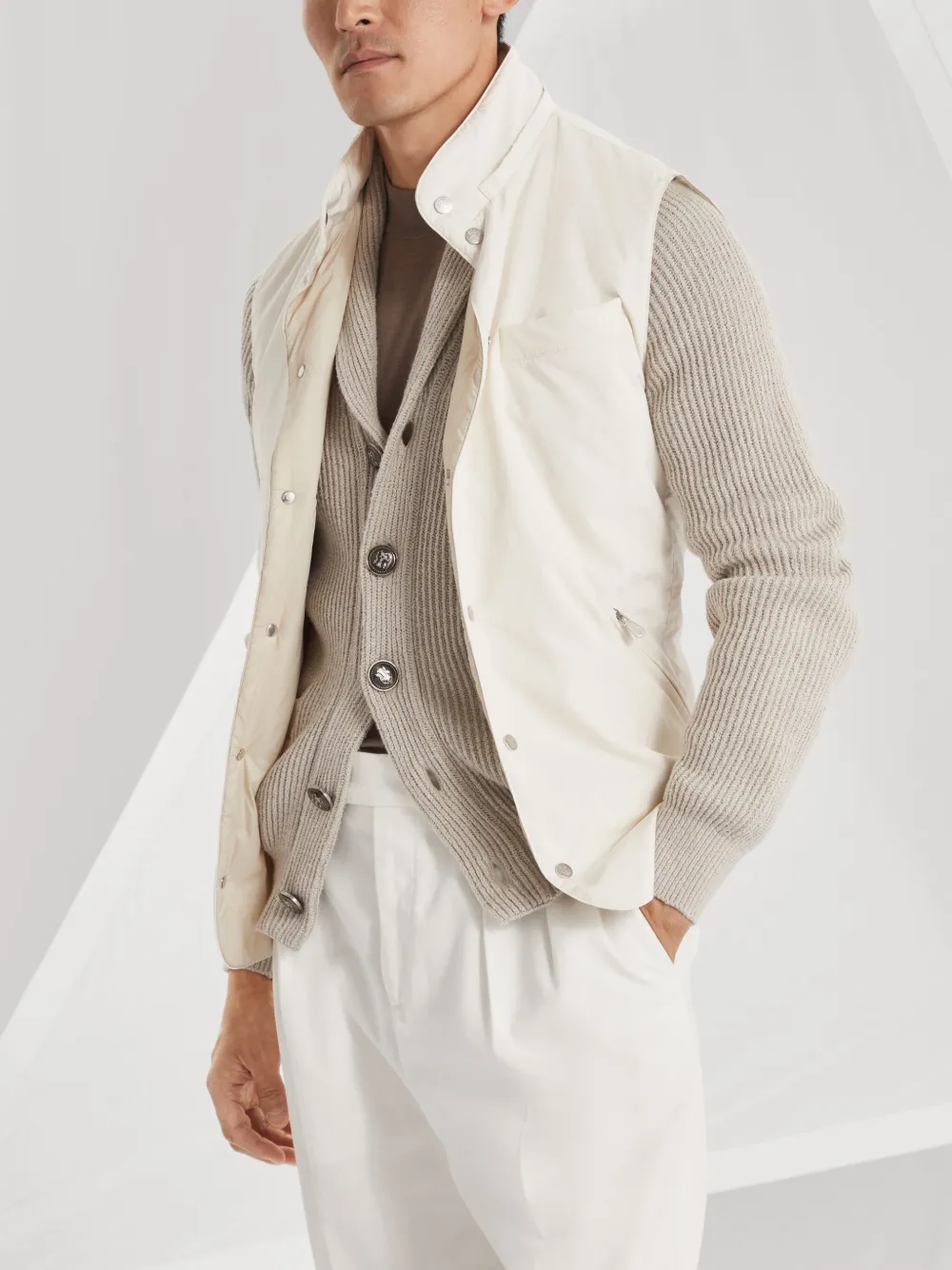 Brunello Cucinelli Cardigan a coste | Image 6