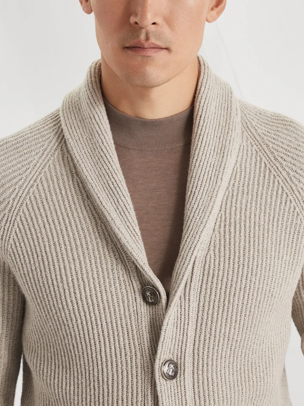 Brunello Cucinelli Cardigan a coste | Image 5
