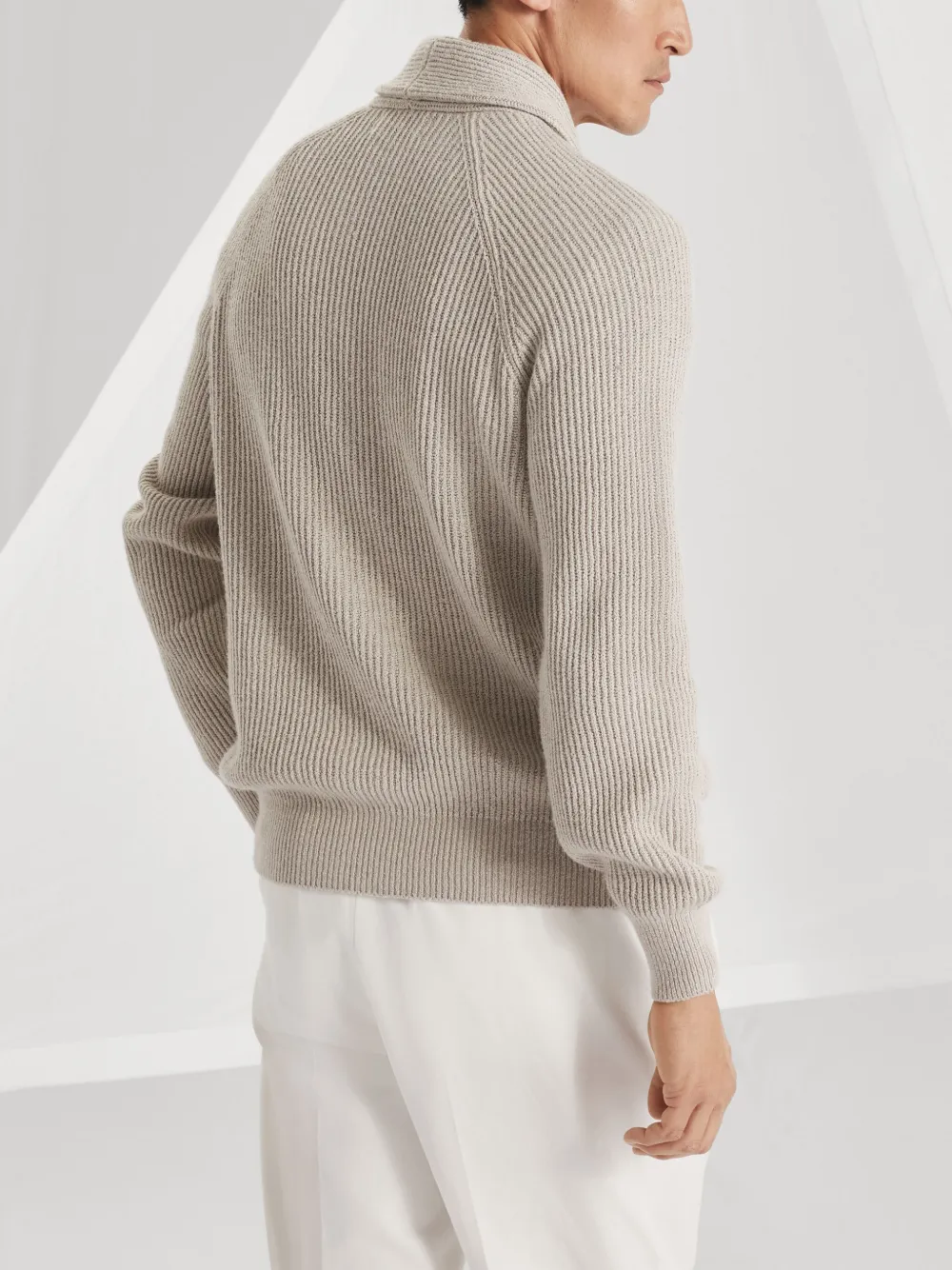 Brunello Cucinelli Cardigan a coste | Abbigliamento | Image 4