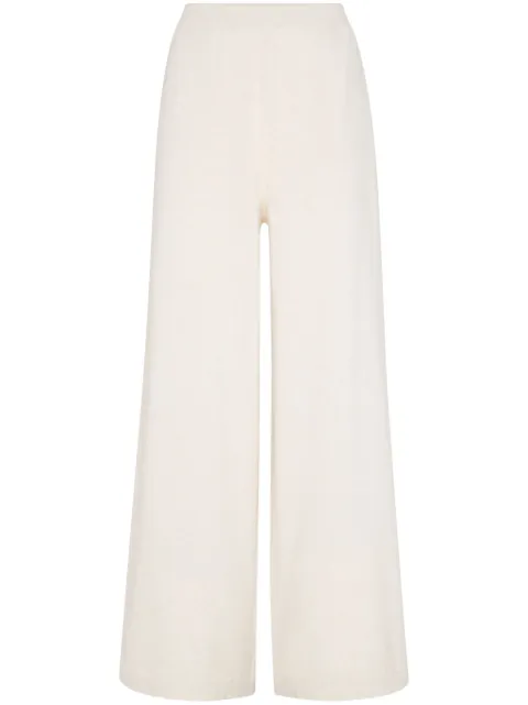 Brunello Cucinelli knitted palazzo trousers