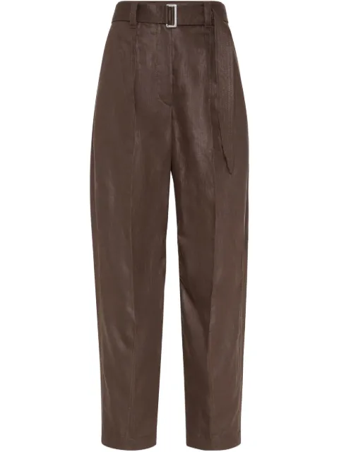 Brunello Cucinelli belted trousers