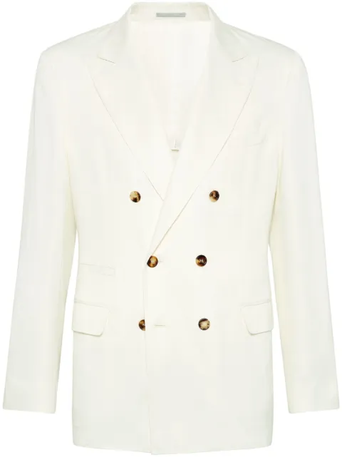 Brunello Cucinelli double-breasted blazer 