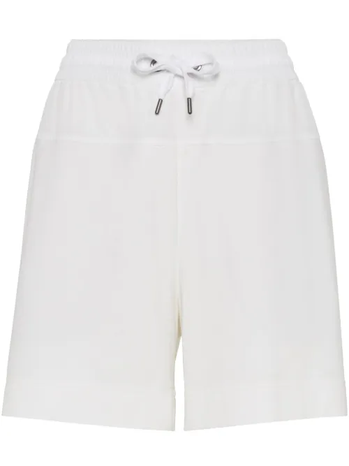 Short à détail brodé - Brunello Cucinelli - Modalova