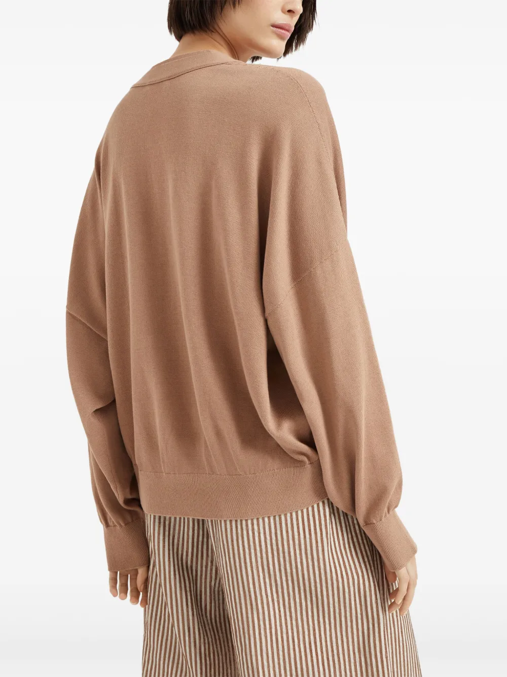 Brunello Cucinelli Katoenen trui Beige