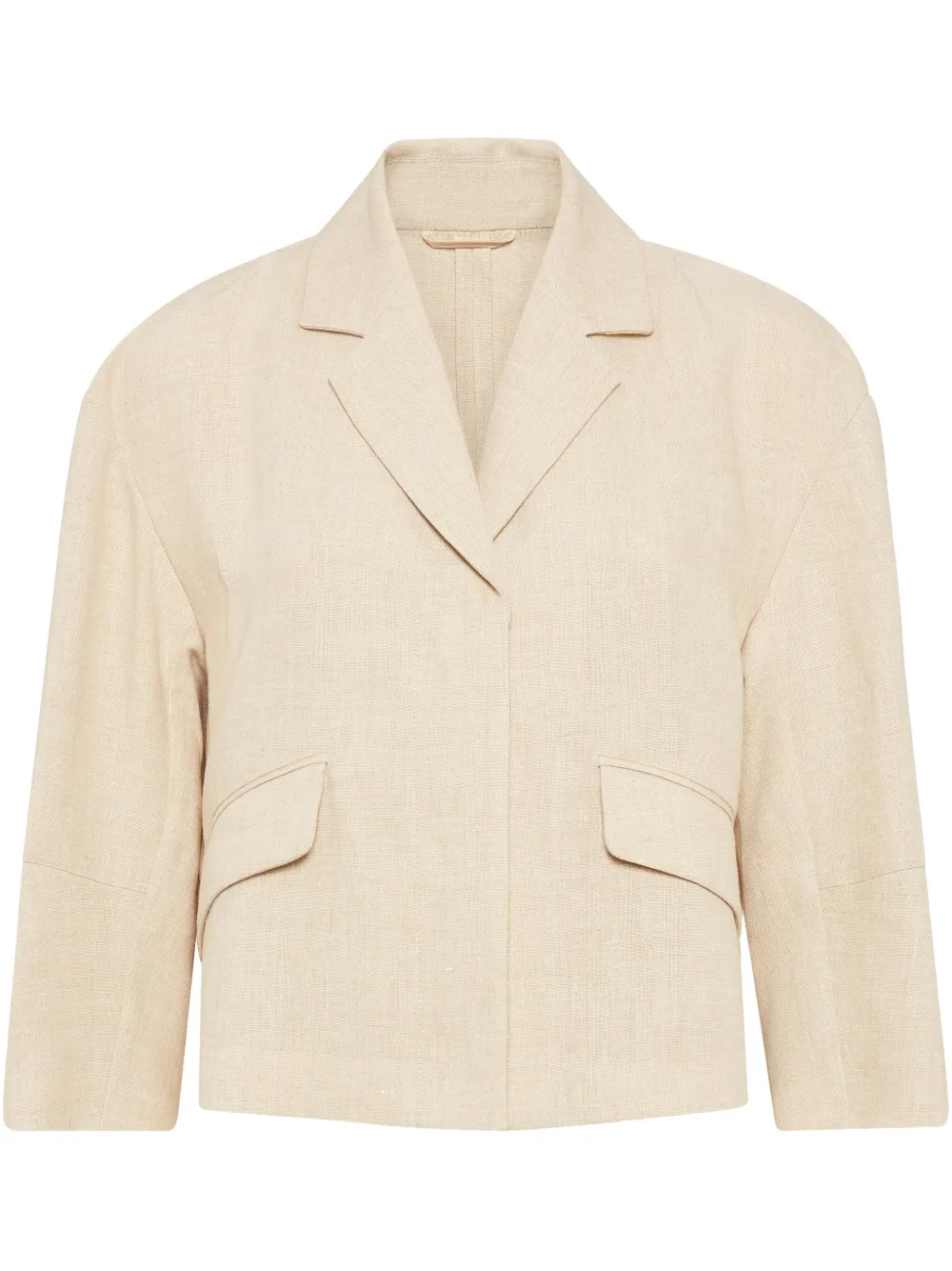 Brunello Cucinelli Linnen blazer Beige