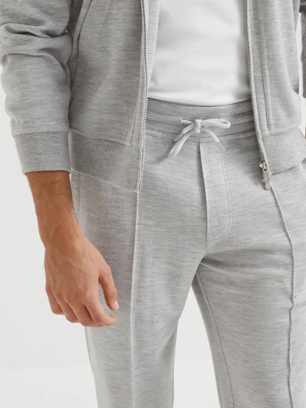 Brunello Cucinelli Badstof trainingsbroek Grijs
