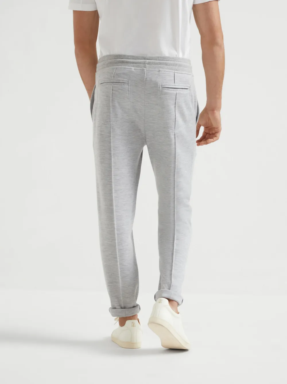 Brunello Cucinelli Badstof trainingsbroek Grijs