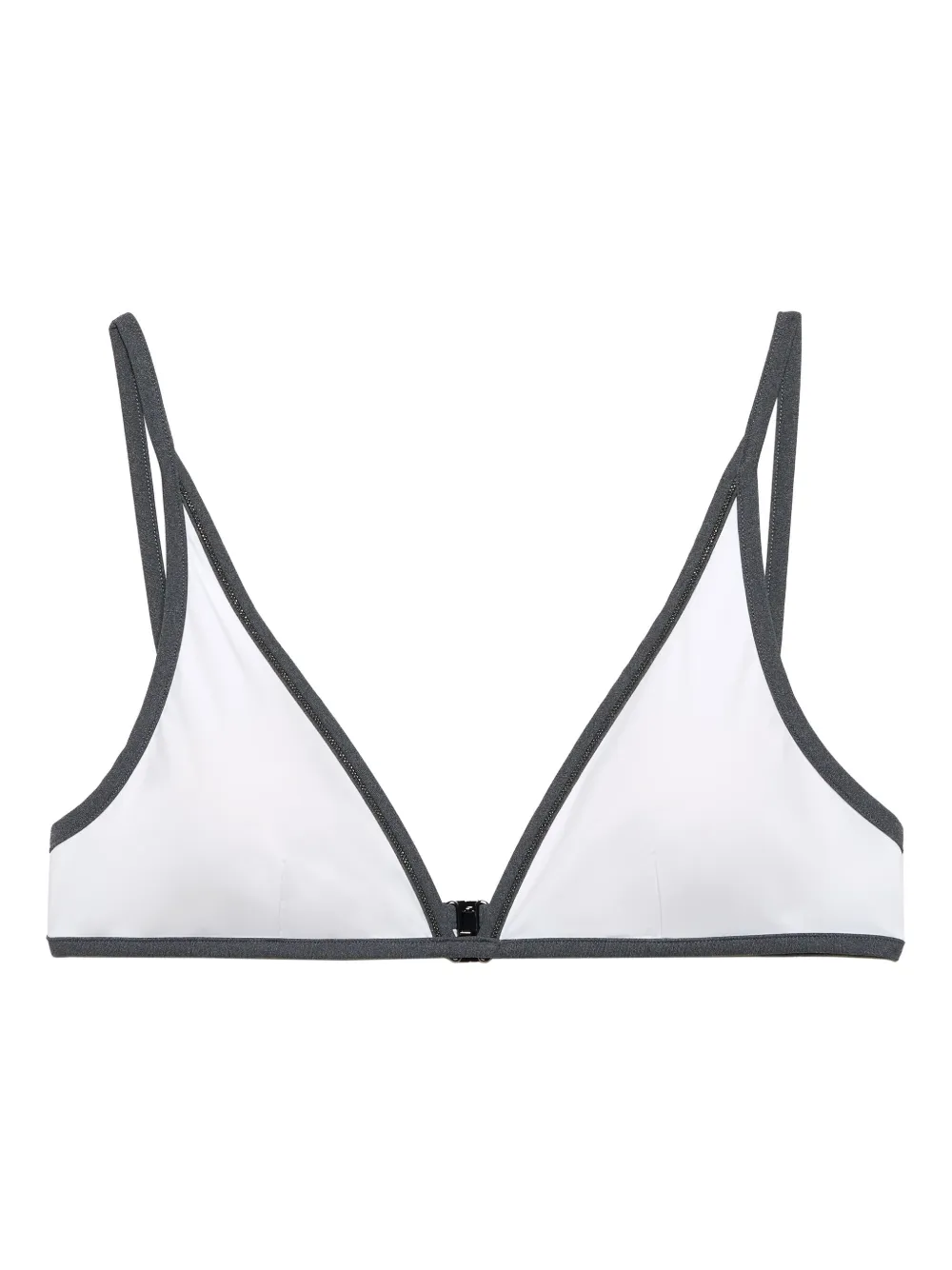 Brunello Cucinelli top de bikini estilo triángulo | blanco | Image 1